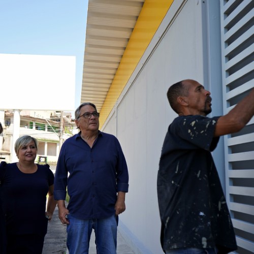 Nelson Gonçalves acompanha reforma e ampliação da UPA Santo Agostinho, em Volta Redonda